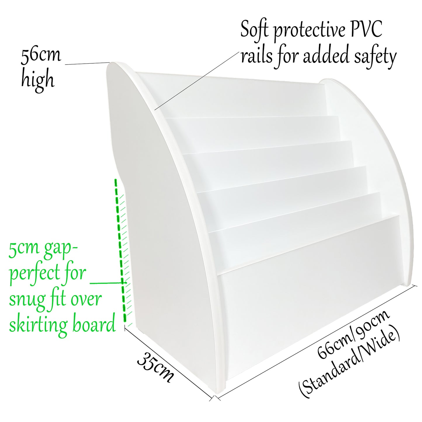 Custom Branded Wooden Countertop Literature Display | Bespoke Design | 2 Sizes | Fully Assembled