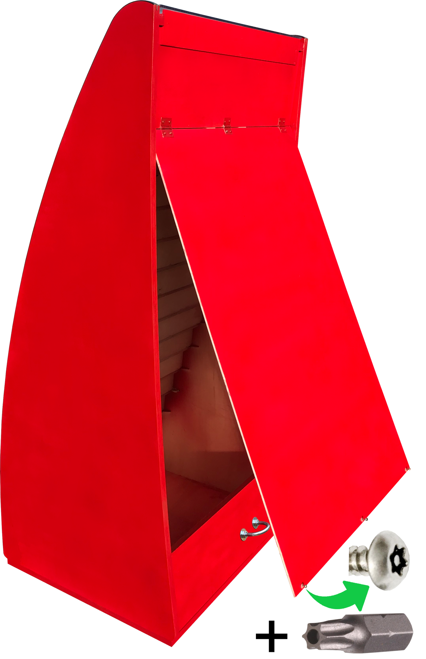 12 Tier Outdoors Floor Standing Brochures Literature Display | Freestanding Weatherproof Literature Dispenser