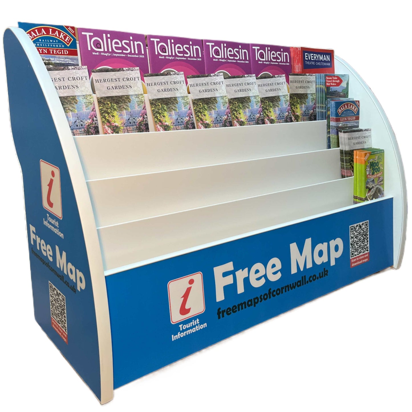 Countertop Leaflet Display Stand | 5 Tier | Fully Assembled | Tidystands