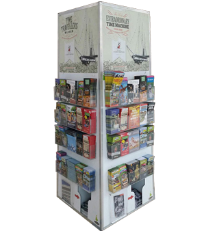 Tower Brochures Display Floor Stand