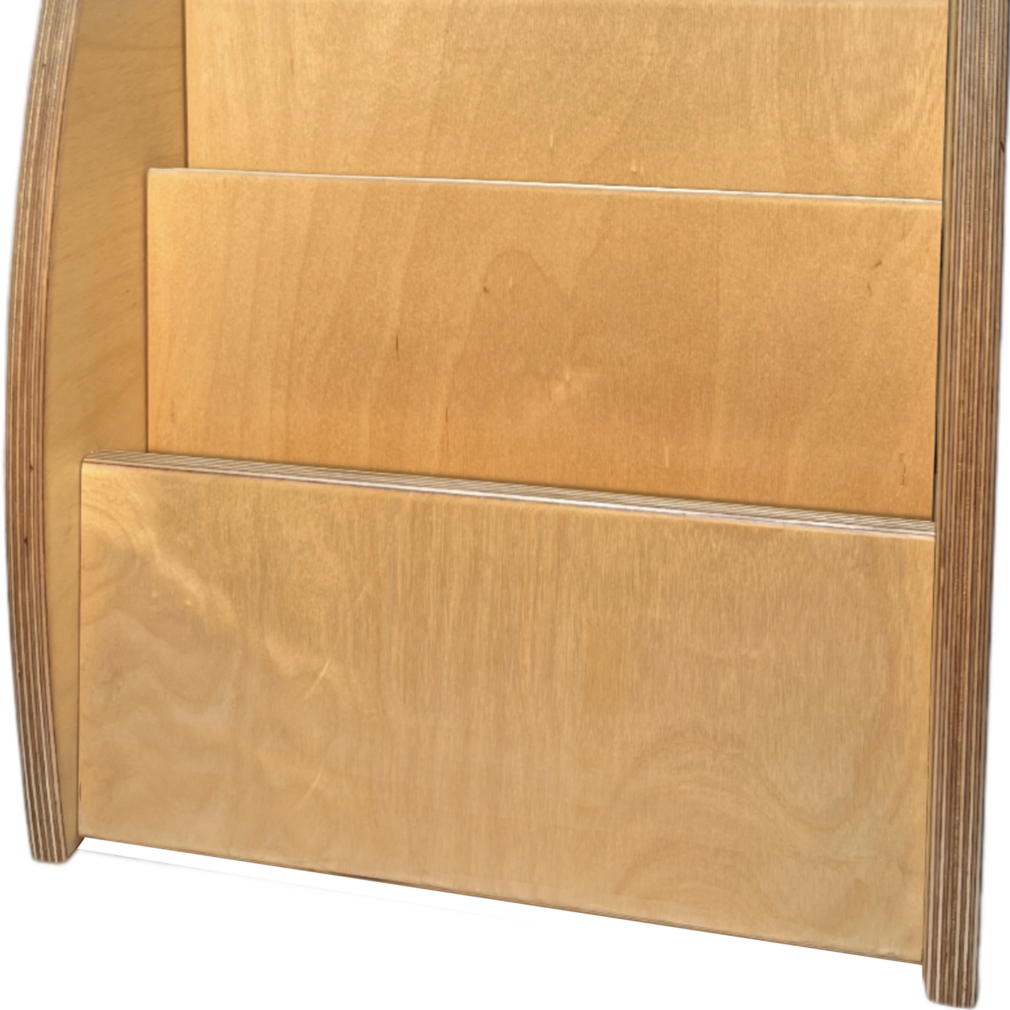 A5 / DL Wooden Desktop Leaflet Display Stand | 5 Tier | Birch Plywood | Fully Assembled | Tidystands
